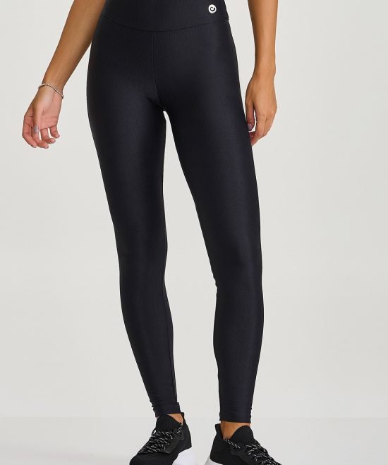 Legging Acanalada con Brillo Elegante para Mujer
