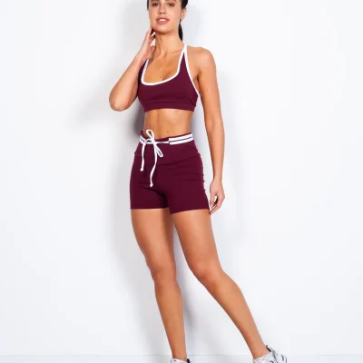 Short Vintage Cabernet para Mujer - vista 1